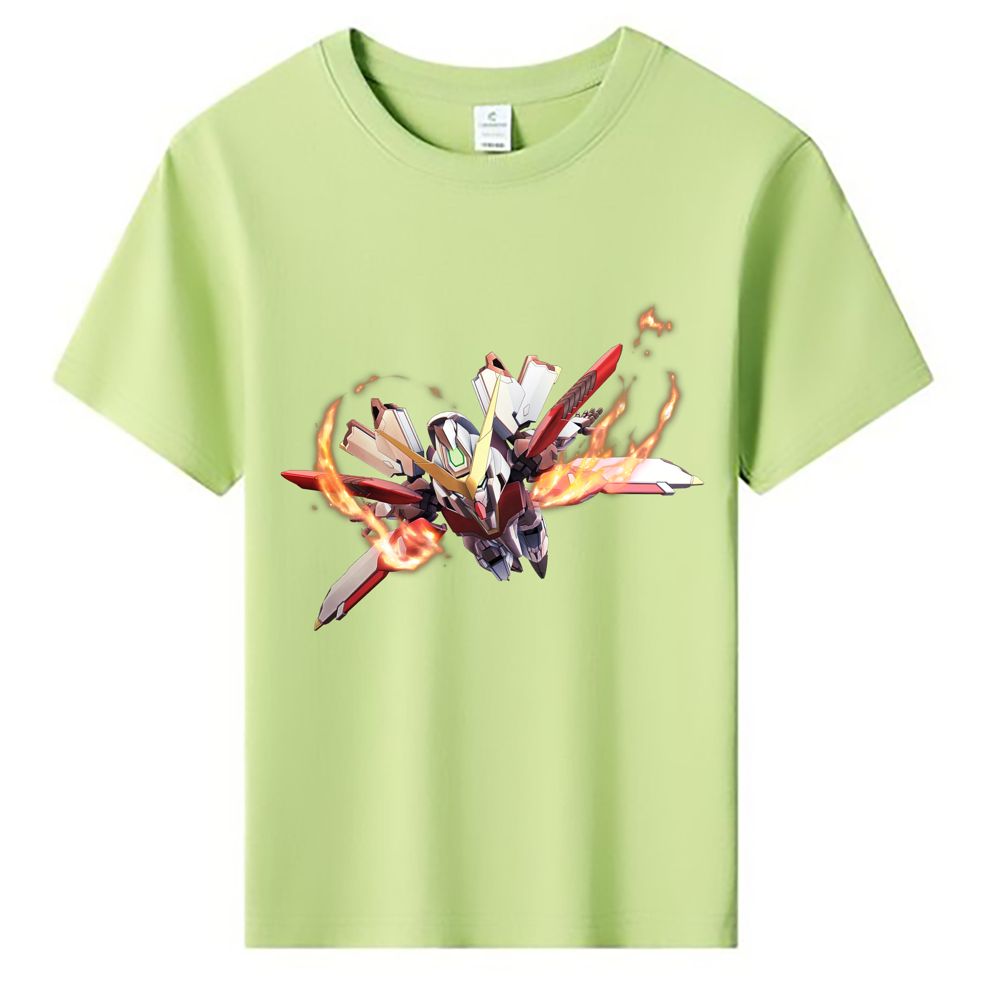（画像用） 機動戦士ガンダム Mobile Suit Gundam 綿100％キッズTシャツ（フロントプリント）
